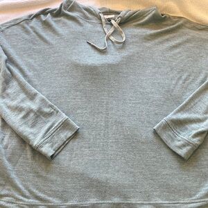 Lou & Grey knit pullover hoodie